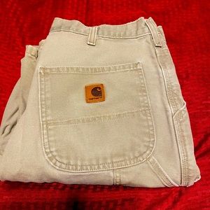 Carhartt mens carpenter pants size 33 x 32